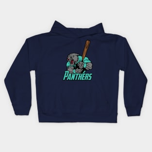 Panthers Baseball Logo Kids Hoodie